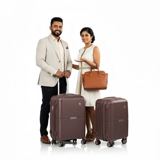 Smart Polo Luggage Blue - Dark Pink