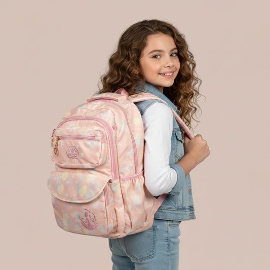 Light Pink School Bag for Girls