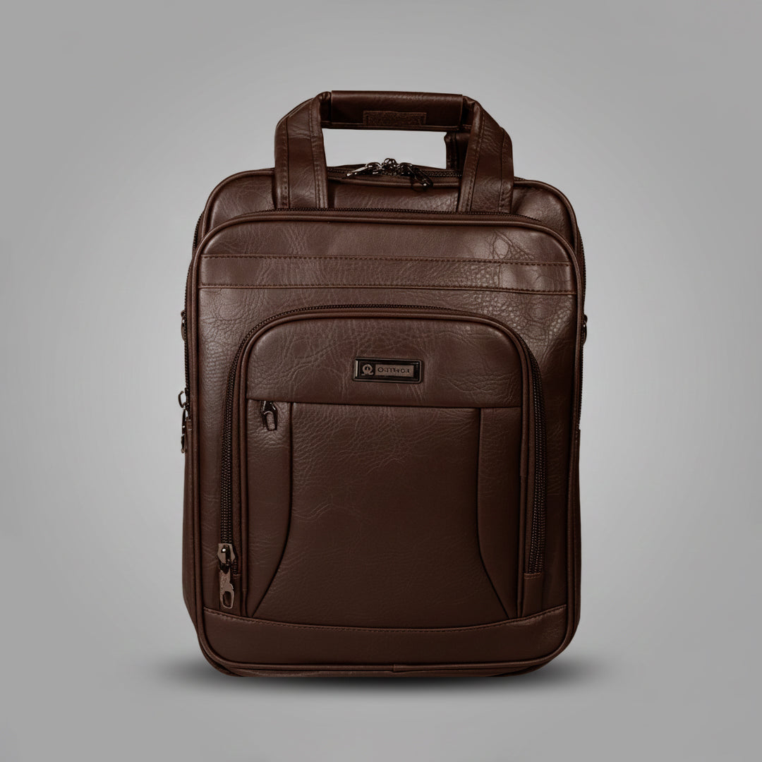 OMAYGE Leather Backpack