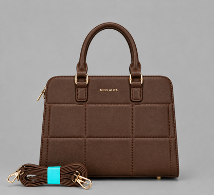 Miss Alita Milano Executive Satchel Bag