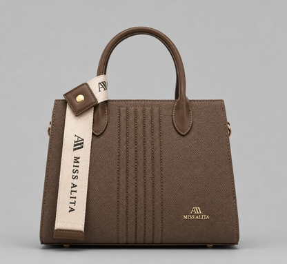 Miss Alita Nova Elegance Structured Tote Bag
