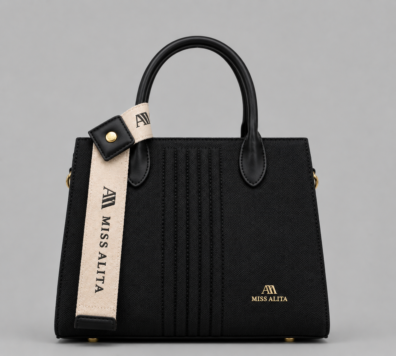 Miss Alita Nova Elegance Structured Tote Bag