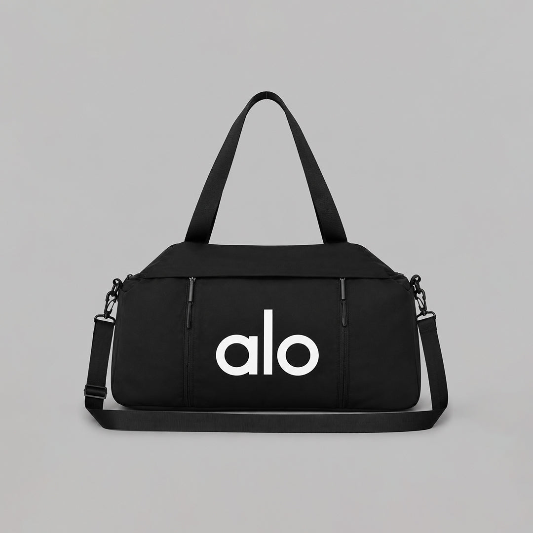 Alo Yoga Inspired Gym Bag for Women | Nylon Sports Duffel