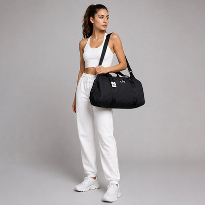 Alo Yoga Inspired Large Gym Bag for Women | Nylon Sports Duffel