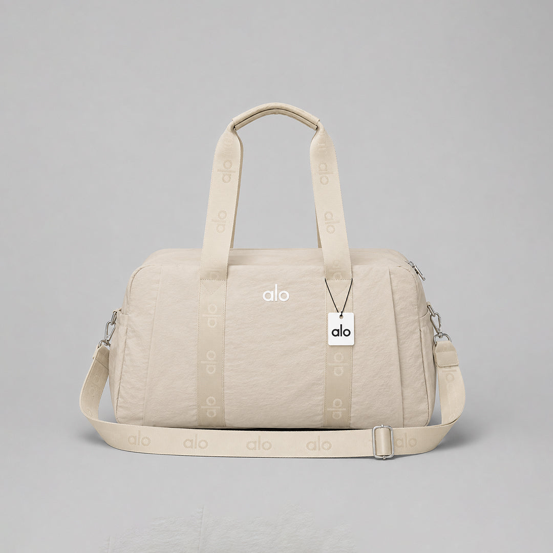 Alo Yoga Inspired Large Gym Bag for Women | Nylon Sports Duffel
