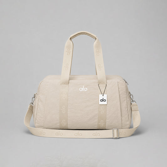 Alo Yoga Inspired Large Gym Bag for Women | Nylon Sports Duffel