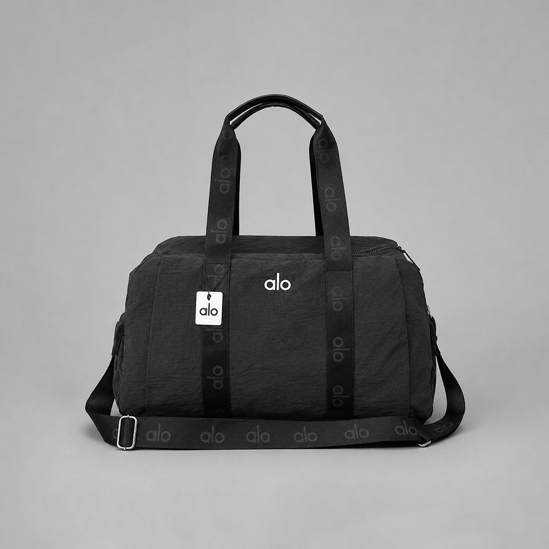 Alo Yoga Inspired Large Gym Bag for Women | Nylon Sports Duffel