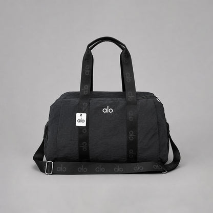 Alo Yoga Inspired Large Gym Bag for Women | Nylon Sports Duffel