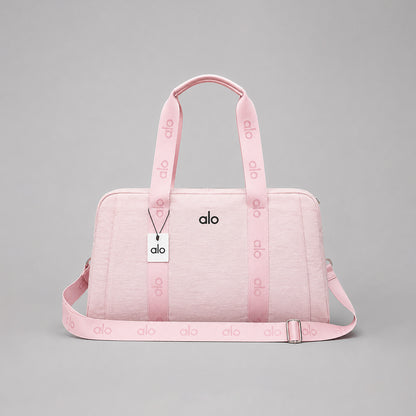 Alo Yoga Inspired Large Gym Bag for Women | Nylon Sports Duffel