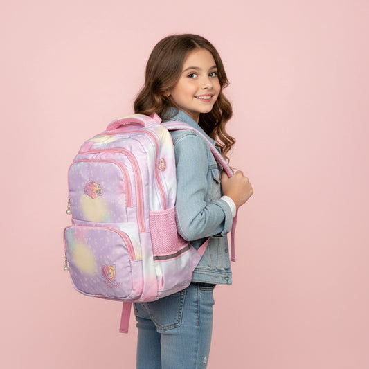 Purple School Bag for Girls