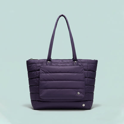 Puffy Tote Bag with Crossbody bag