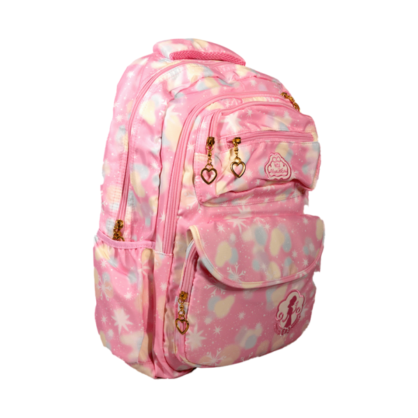Bright Pink School Bag for Girls